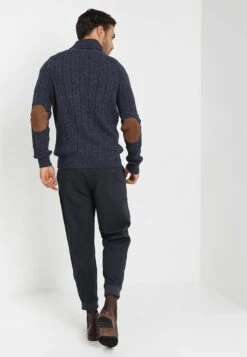 Pier One CardiganMottled Blue Uomo Maglieria PI922Q02R-K11 -Pier One f0ebe20cb6d340119df0abb67706dd63