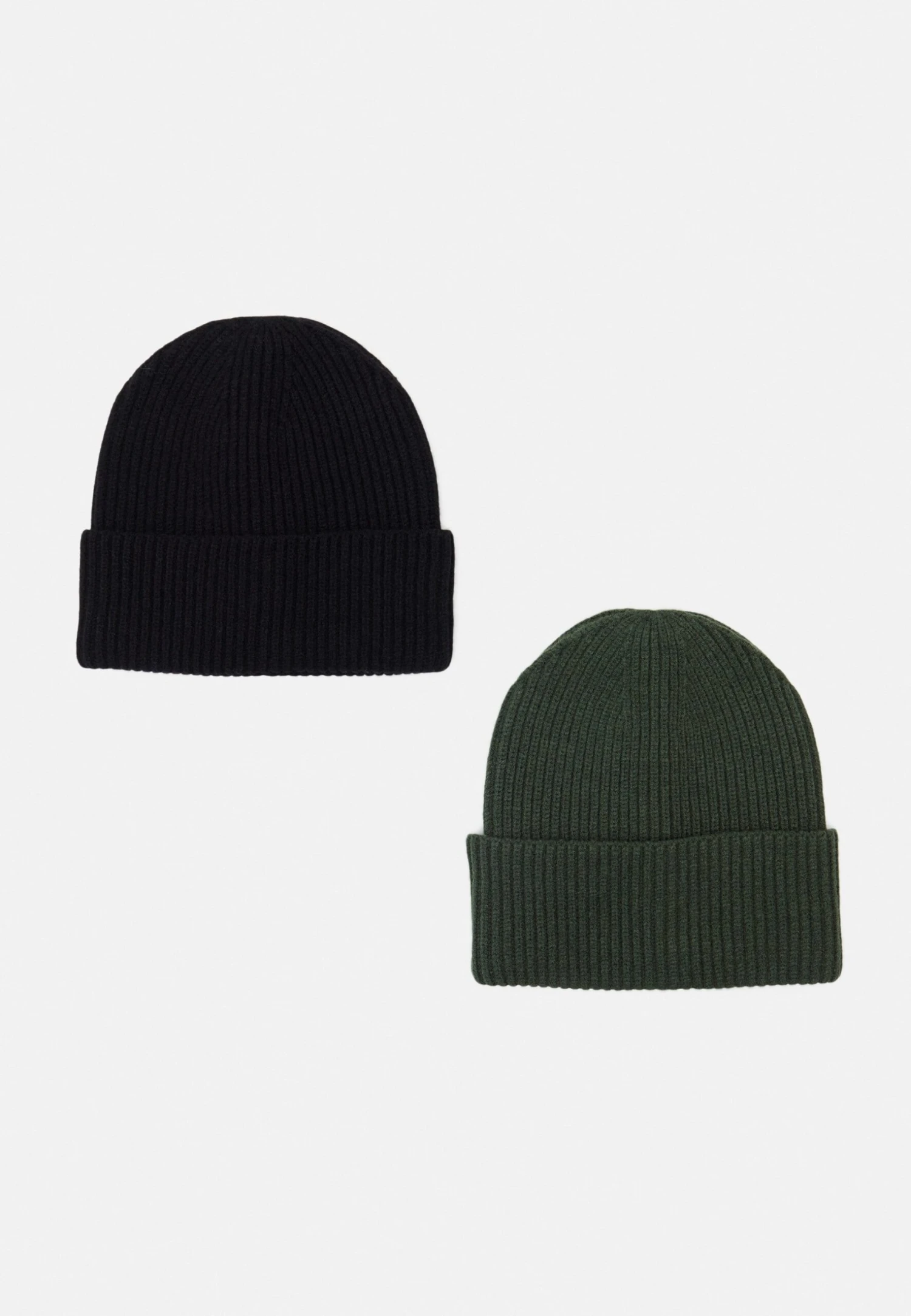 Pier One Unisex 2 PackBerrettoBlack/Khaki Uomo Cappellie Berretti PI954P00N-Q14 3 Pier One Unisex 2 PackBerrettoBlack/Khaki Uomo Cappellie Berretti PI954P00N-Q14