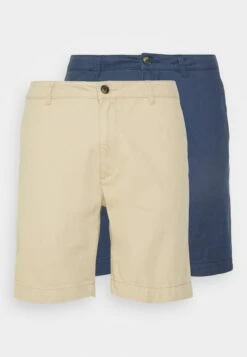 Pier One 2 PackShorts Dark Blue/Tan Uomo Bermuda PI922F04R-K11 -Pier One f9a892a3b0b34fe9815664d9ef698d9f