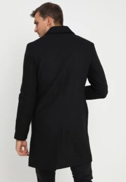Pier One Wheeler Coat- Cappotto Classico - Black -Pier One fa3a0f8f55c2457b8da9b53509f1a537