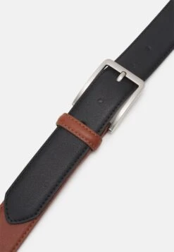 Pier One 2 PackCinturaBrown/Black Uomo Cinture PI952D03C-O11 -Pier One fb14f6f6b7aa41dca88552f56bc3e027