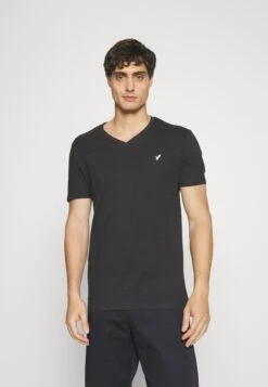 Pier One V Neck Bird Tonal 3 PackT-Shirt BasicWhite/Dark Green/Black Uomo T-shirt E Polo PI922O0XL-A11 -Pier One fb2018becdee4b1c81f7d032674f18f4