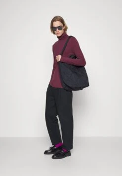 Pier One 2 PackMaglietta A Manica LungaBordeaux/Dark Blue Uomo T-shirt E Polo PI922O0KR-G11