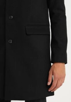 Pier One Wheeler Coat- Cappotto Classico - Black -Pier One fd25ad61e8744affa7f6ade900716ec1