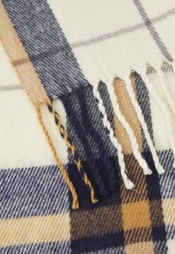 Pier One Unisex - Sciarpa - White/Dark Blue -Pier One ffdb8f2976f14d52a6cff041bab7edc5